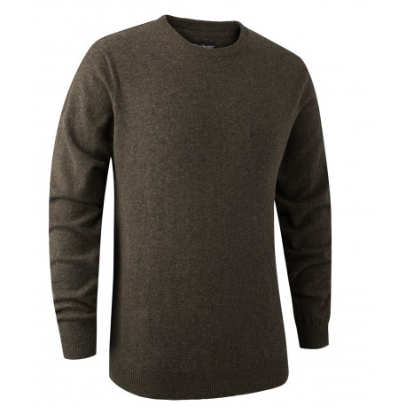 Deerhunter Brighton Pullover O-hals Dark elm