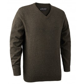 Deerhunter Brighton Pullover V-hals Dark Elm