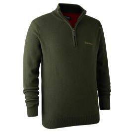 Deerhunter Hastings Pullover Zip Grün