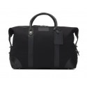 Baron Weekend Bag Small Black Canvas