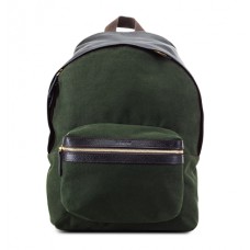 Baron Backpack Green Canvas