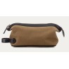 Baron Wash Bag Khaki Canvas