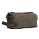 Baron Wash Bag Green Leder