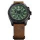 Traser H3 P96 OdP Evolution Chrono Green, Leder-Natoband