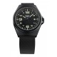 Traser H3 P59 Essential M Black, Milanese Edelstahlband PVD-besch.