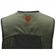 Beretta Full Mesh Vest Schwarz/Orange