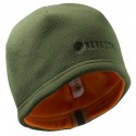 Beretta Reversible Beanie Wenekappe Fleece Mütze Grün/Orange