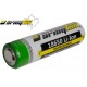 Akku Armytek 18650 Li-Ion 3200mAh. Geschützt