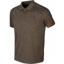 Härkila Tech Poloshirt Dark olive/Willow green