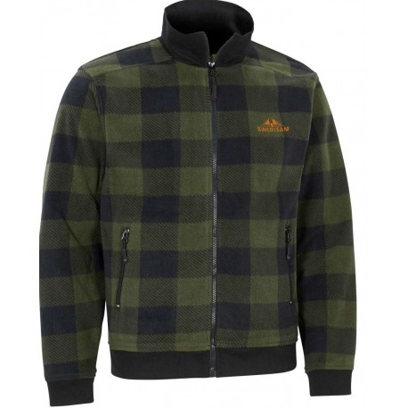 Swedteam Lynx M Sweater Full-zip Hunting Green