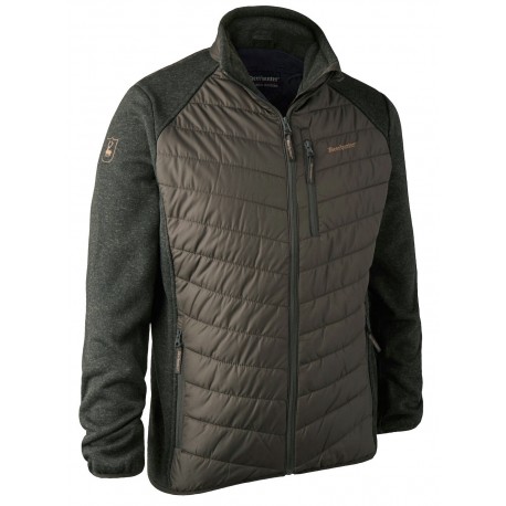 Deerhunter Moor Wattierte Jacke mit Strick Timber