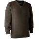 Deerhunter Sheffield Pullover mit V-Ausschnitt Dark Elm