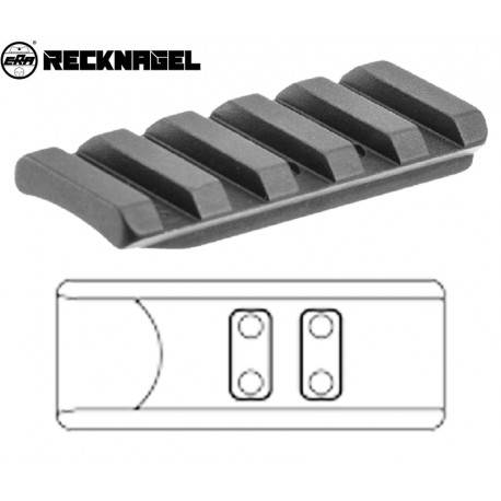 Recknagel ERATAC Picatinny-Aufsatz zentrisch, Länge 55 mm