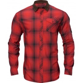 Härkila Driven Hunt Hemd Red/Black check