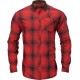 Härkila Driven Hunt Hemd Red/Black check