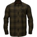 Härkila Driven Hunt Hemd Olive green check