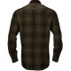 Härkila Driven Hunt Hemd Olive green check