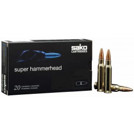 Sako .308 Win. Super Hammerhead SP 11,7 g / 180 grs. Büchsenpatronen