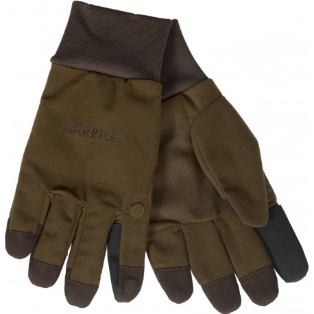 Härkila Retrieve HWS Handschuhe Dark warm olive