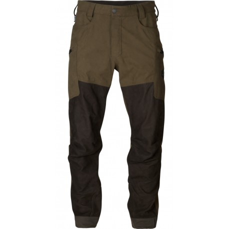 Härkila Driven Hunt HWS Lederhose Willow green/Shadow brown