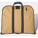 Baron Garment Bag Khaki Canvas