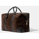 Baron Classic Weekend Bag Brown Suede