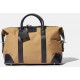 Baron Weekend Bag-Small Khaki Canvas