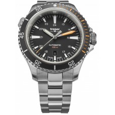 Traser H3 P67 Diver Automatic Black, Stahlband