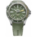 Traser H3 P67 Diver Automatic Green, Kautschukband grün