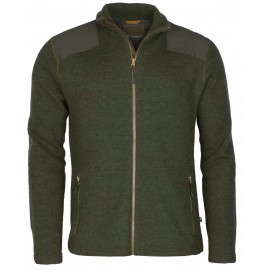 Pinewood Lappland Wolljacke Green Melange