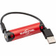 SureFire 18650 aufladbarer Lithium-Ion Akku, 3500mAh