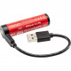 SureFire 18650 aufladbarer Lithium-Ion Akku, 3500mAh