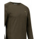 Blaser Herren Merino Base Layer Roundneck Jonar dunkelbraun