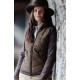 Blaser Damen Fleece Jacke Kora dunkelbraun