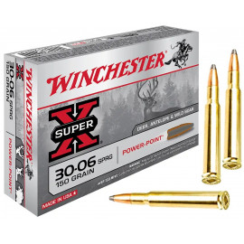 Winchester .30-06 Spr. SUPER X Power-Point Teilmantel 9,7g/150grs.