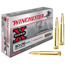 Winchester .30-06 Spr. SUPER X Power-Point Teilmantel 9,7g/150grs.