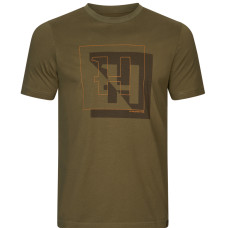 Härkila H-Logo T-shirt Dark olive