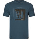 Härkila H-Logo T-shirt Sea blue