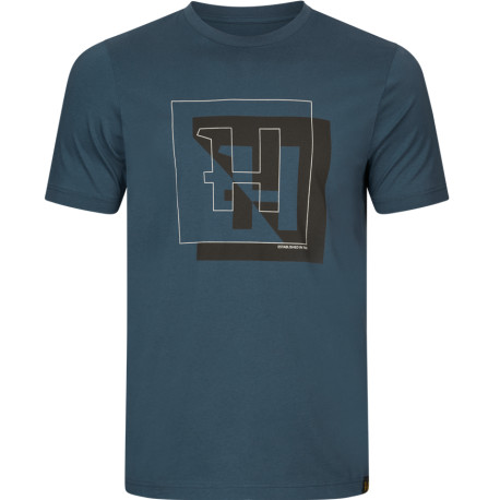 Härkila H-Logo T-shirt Sea blue