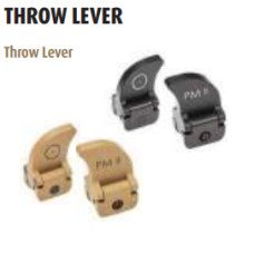 Schmidt & Bender Throw Lever, Schwarz