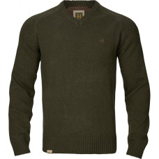Härkila Vincent Merino Pullover Mit V-Ausschnitt Demitasse brown