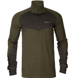 Härkila Base Warm Unterhemd Willow green/Shadow brown