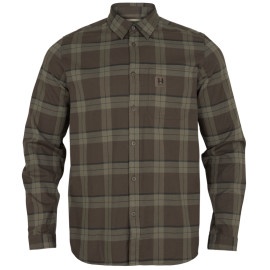 Härkila Fjell Langarmhemd Green check