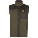Härkila Kalix Fleeceweste Willow green/Shadow brown