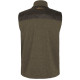 Härkila Kalix Fleeceweste Willow green/Shadow brown