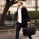 Baron Weekend Bag Black canvas