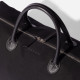 Baron Weekend Bag-Small Black Canvas