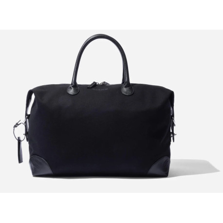 Baron Weekend Bag-Small Black Canvas