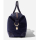 Baron Weekend Bag Small Blue Canvas