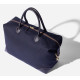 Baron Weekend Bag Small Blue Canvas